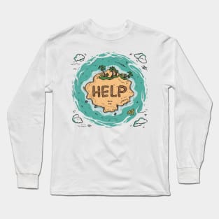 Nature's Call: Island SOS Comedy! Long Sleeve T-Shirt